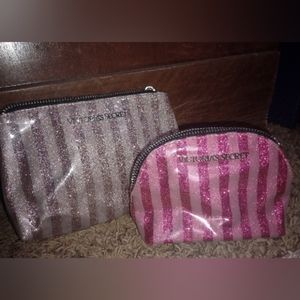 Victoria's Secret BUNDLE - Matching Cosmetic Bags